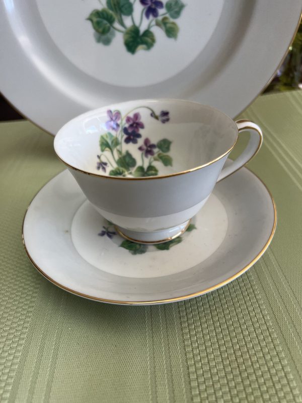 Noritake Arcola Dinner plate cup saucer - Image 2