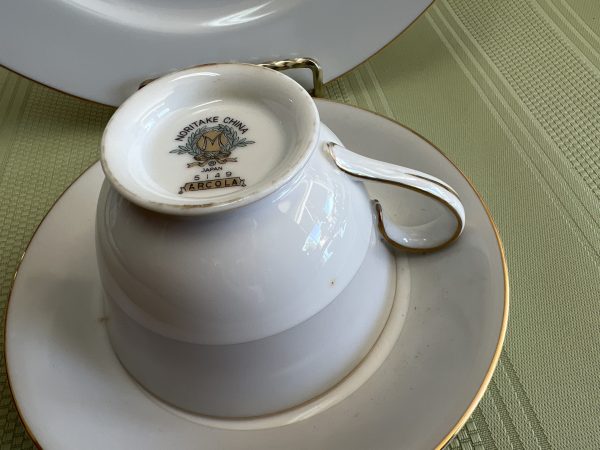Noritake Arcola Dinner plate cup saucer - Image 4
